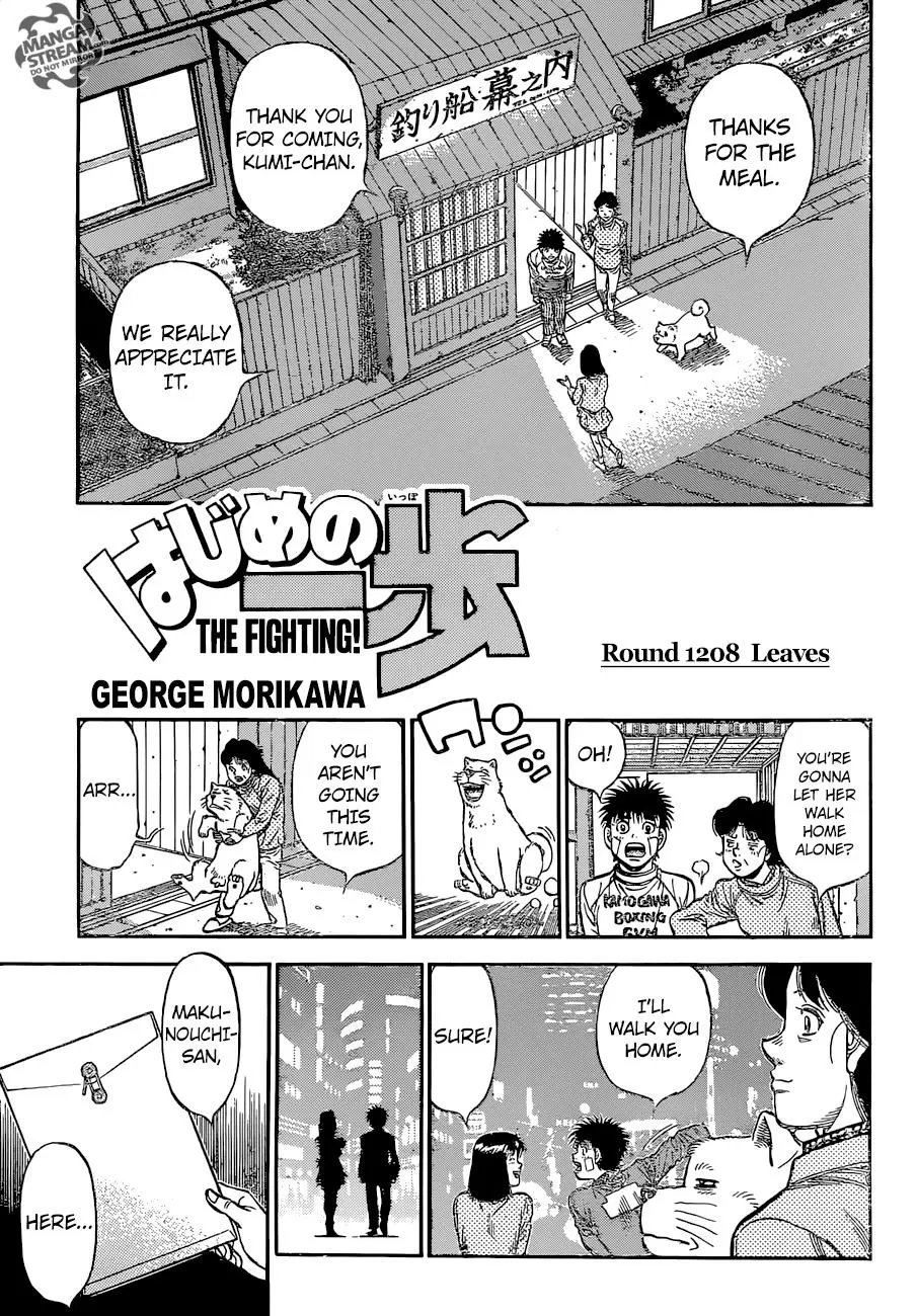 Read Hajime No Ippo - Chapter 1208 - www.hajimenoippomanga.org | Image 1
