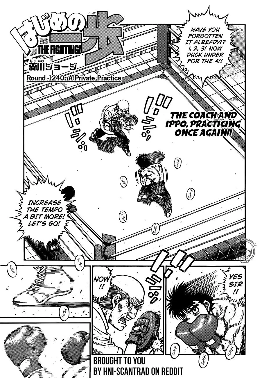 Read Hajime No Ippo - Chapter 1240 - www.hajimenoippomanga.org | Image 1