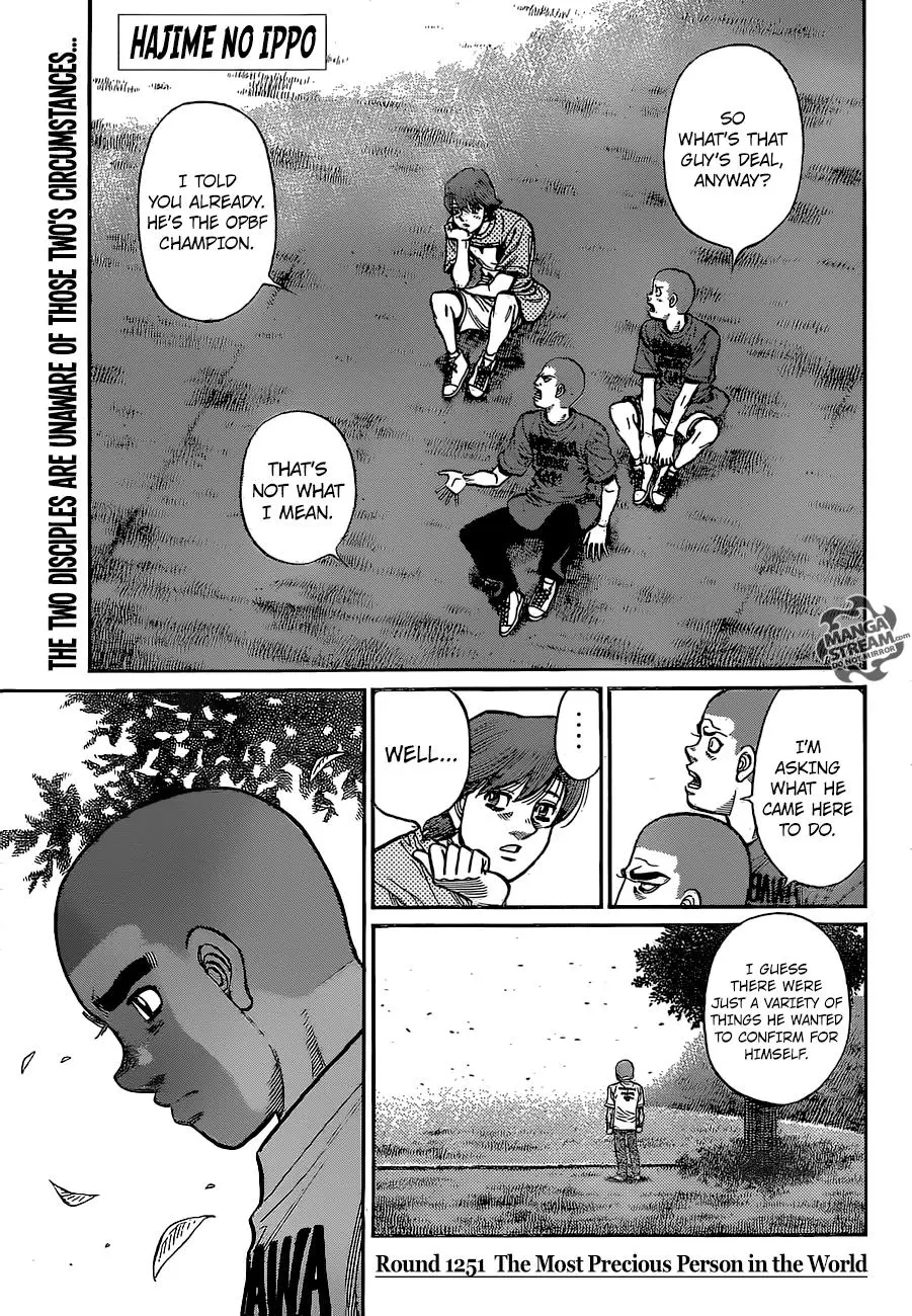 Read Hajime No Ippo - Chapter 1251 - www.hajimenoippomanga.org | Image 1