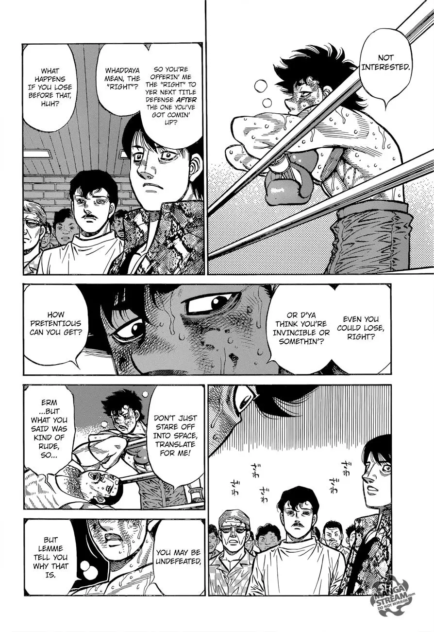 Read Hajime No Ippo - Chapter 1275 - www.hajimenoippomanga.org | Image 14