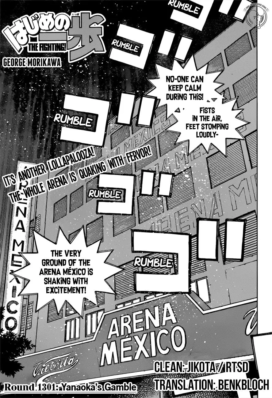 Read Hajime No Ippo - Chapter 1301 - www.hajimenoippomanga.org | Image 1