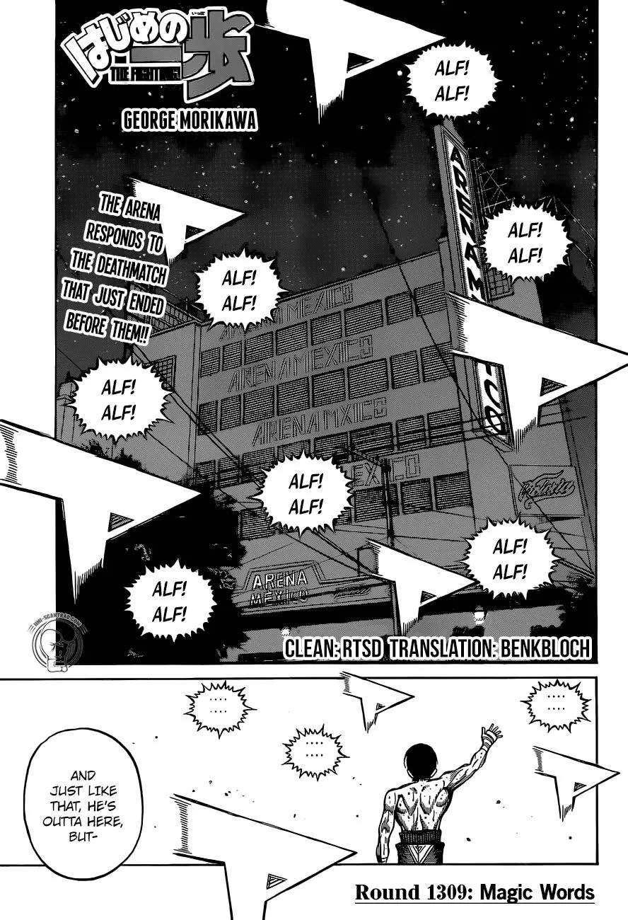 Read Hajime No Ippo - Chapter 1309 - www.hajimenoippomanga.org | Image 1