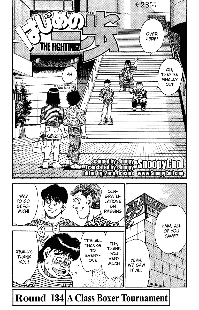 Read Hajime No Ippo - Chapter 134 - www.hajimenoippomanga.org | Image 1