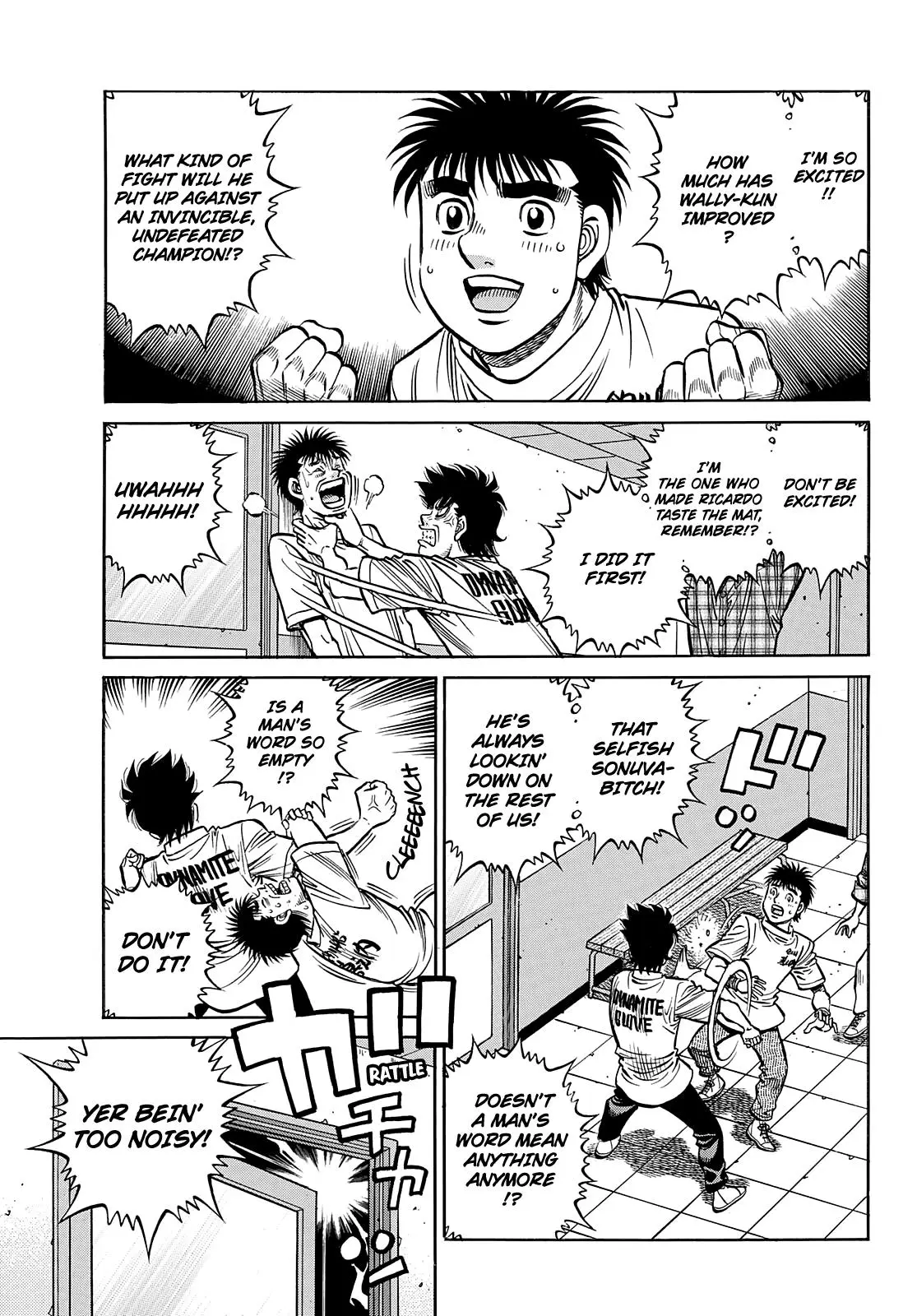 Read Hajime No Ippo - Chapter 1358 - www.hajimenoippomanga.org | Image 10