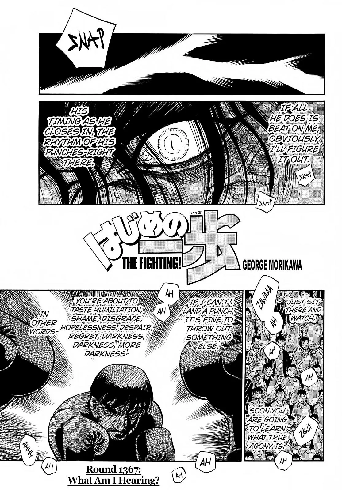 Read Hajime No Ippo - Chapter 1367 - www.hajimenoippomanga.org | Image 1