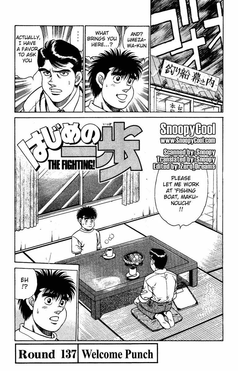 Read Hajime No Ippo - Chapter 137 - www.hajimenoippomanga.org | Image 1