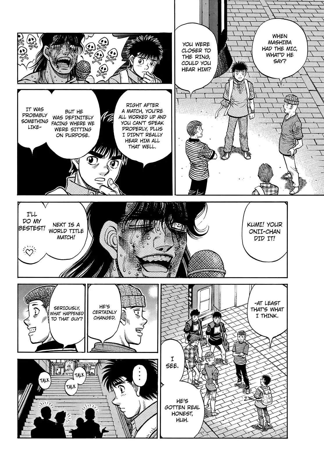 Read Hajime No Ippo - Chapter 1375 - www.hajimenoippomanga.org | Image 11