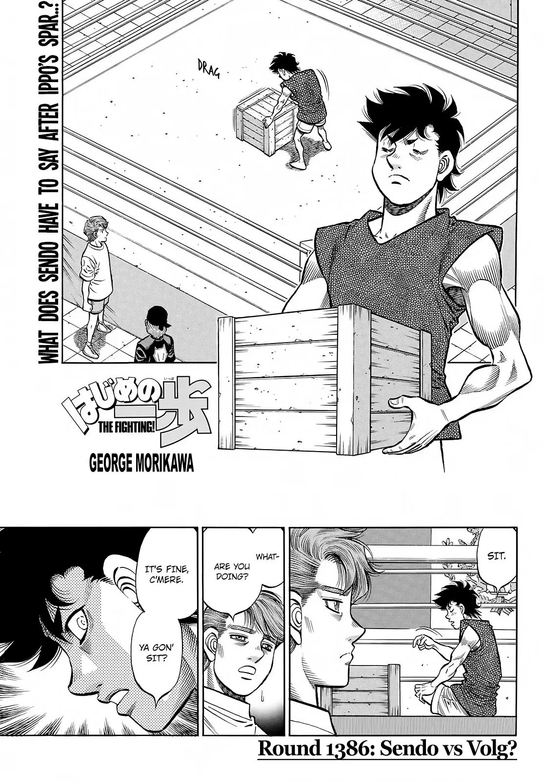 Read Hajime No Ippo - Chapter 1386 - www.hajimenoippomanga.org | Image 1