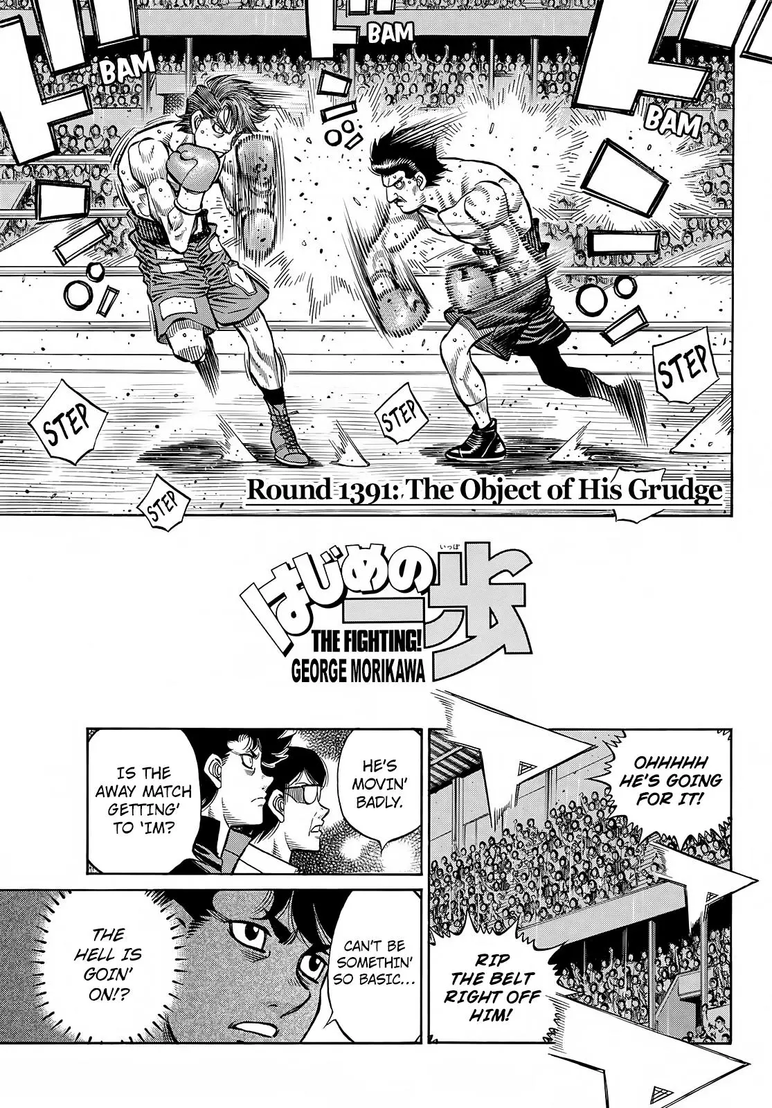 Read Hajime No Ippo - Chapter 1391 - www.hajimenoippomanga.org | Image 1