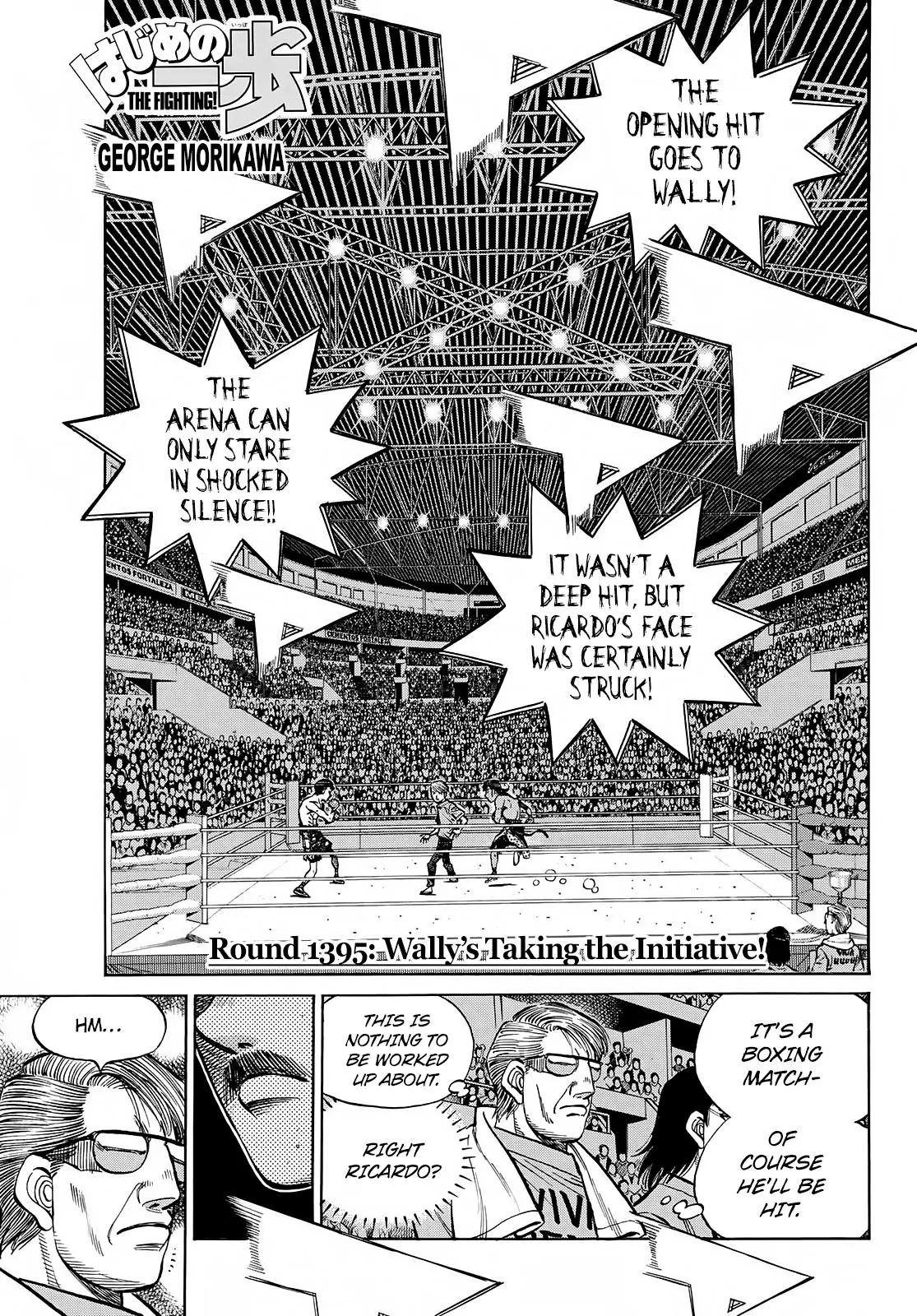 Read Hajime No Ippo - Chapter 1395 - www.hajimenoippomanga.org | Image 1