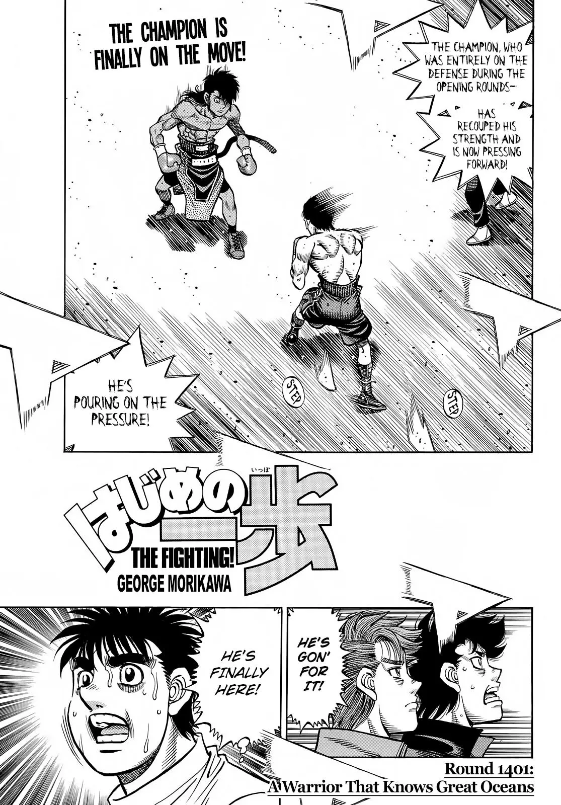 Read Hajime No Ippo - Chapter 1401 - www.hajimenoippomanga.org | Image 1