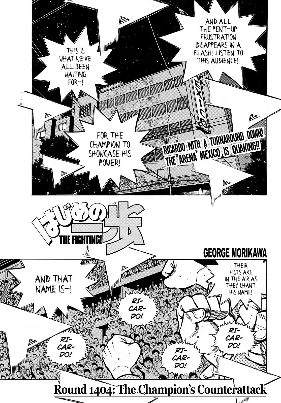 Read Hajime No Ippo - Chapter 1404 - www.hajimenoippomanga.org | Image 1