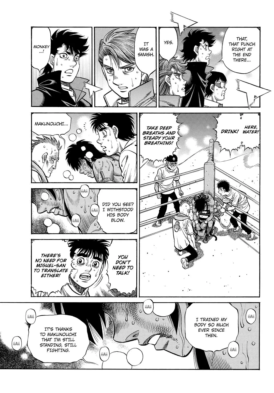 Read Hajime No Ippo - Chapter 1406 - www.hajimenoippomanga.org | Image 4