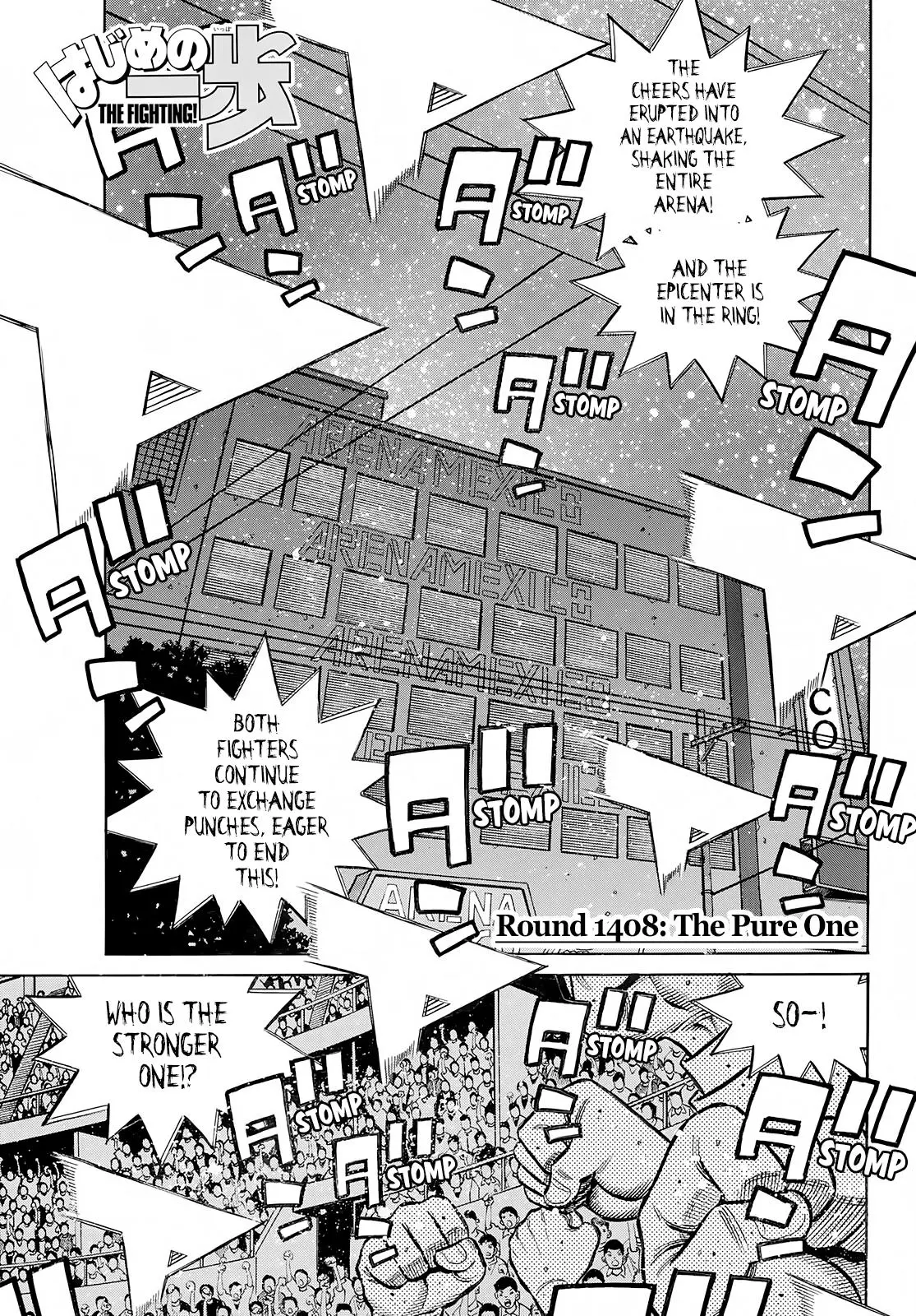 Read Hajime No Ippo - Chapter 1408 - www.hajimenoippomanga.org | Image 1