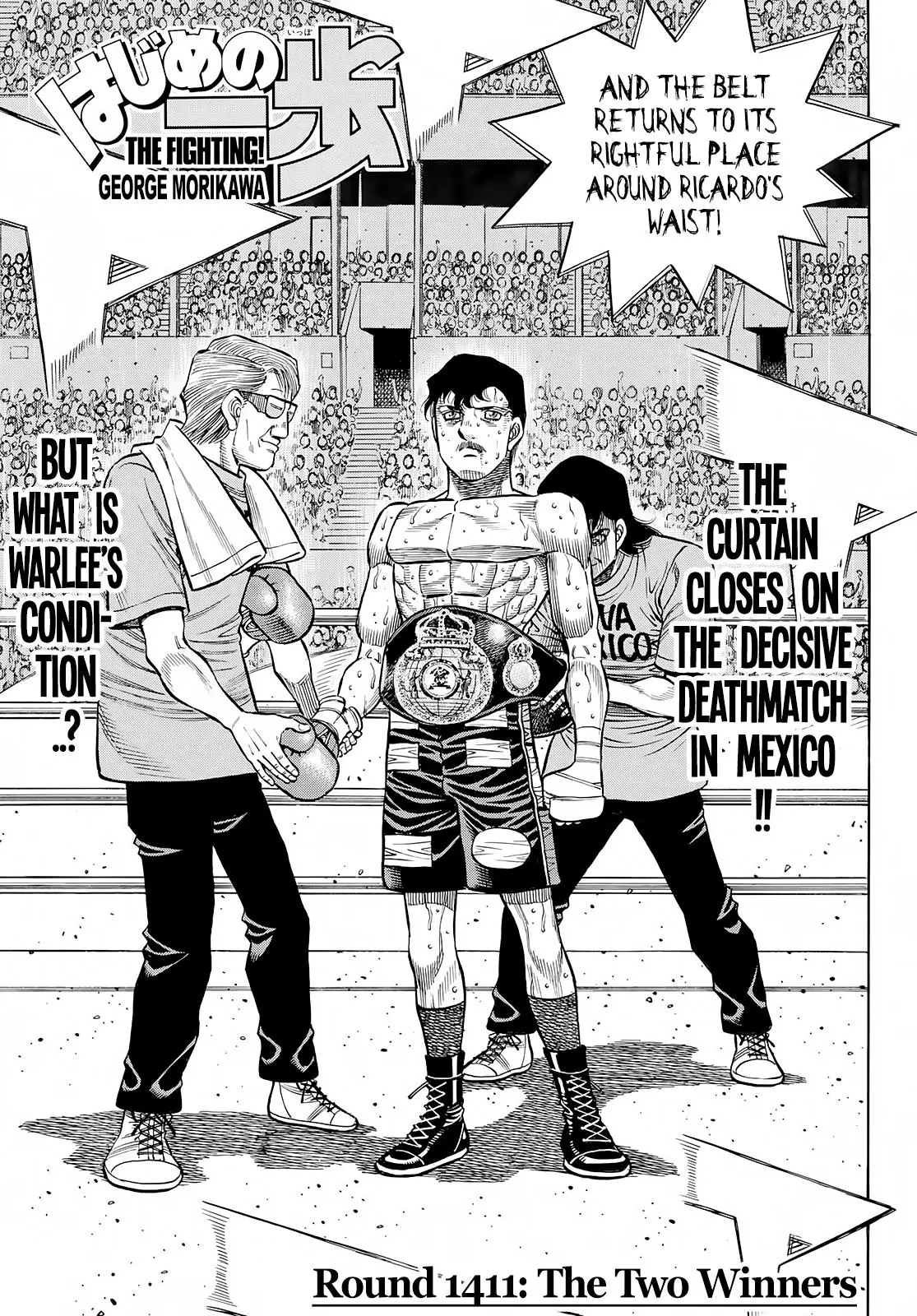 Read Hajime No Ippo - Chapter 1411 - www.hajimenoippomanga.org | Image 1
