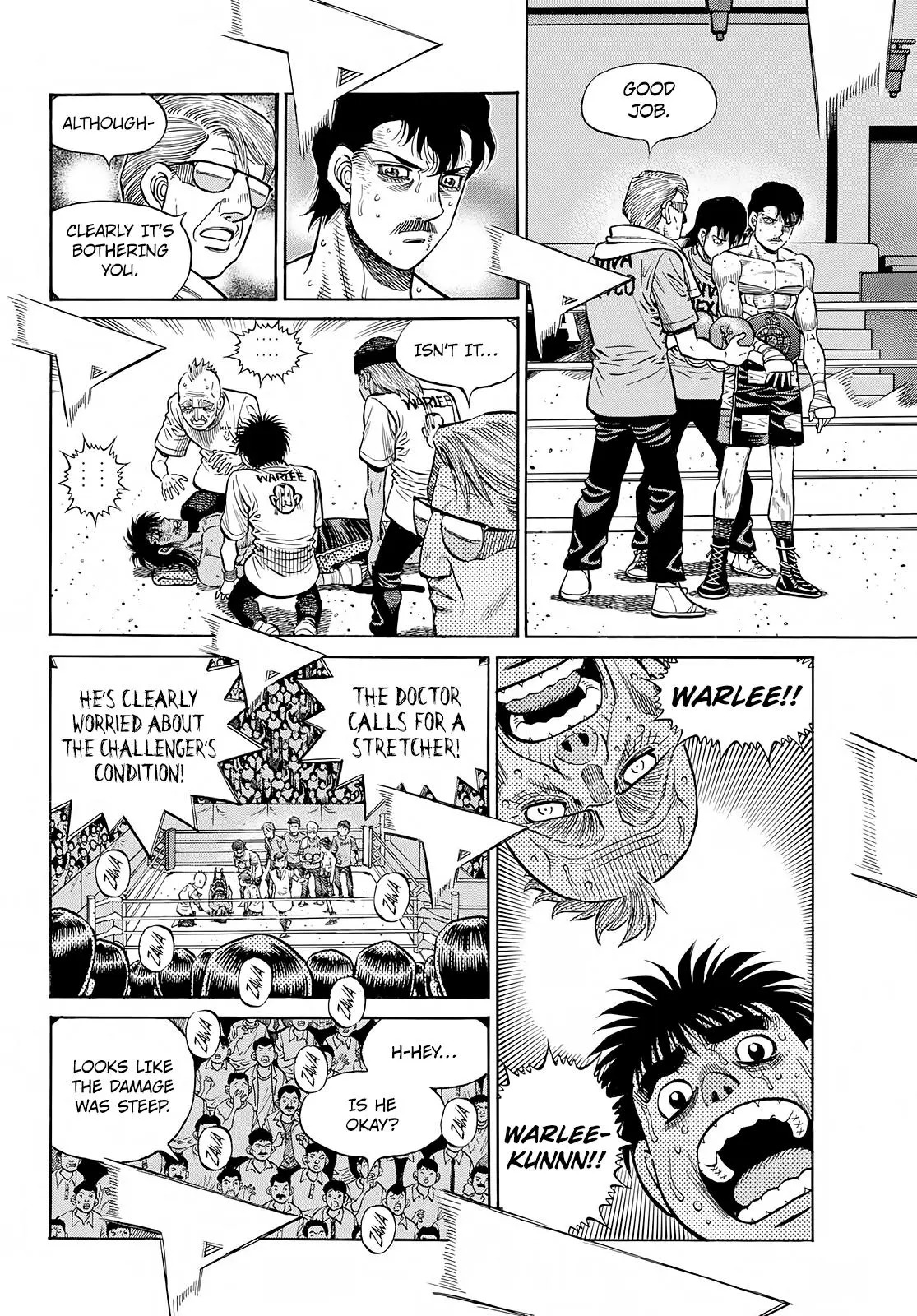 Read Hajime No Ippo - Chapter 1411 - www.hajimenoippomanga.org | Image 5