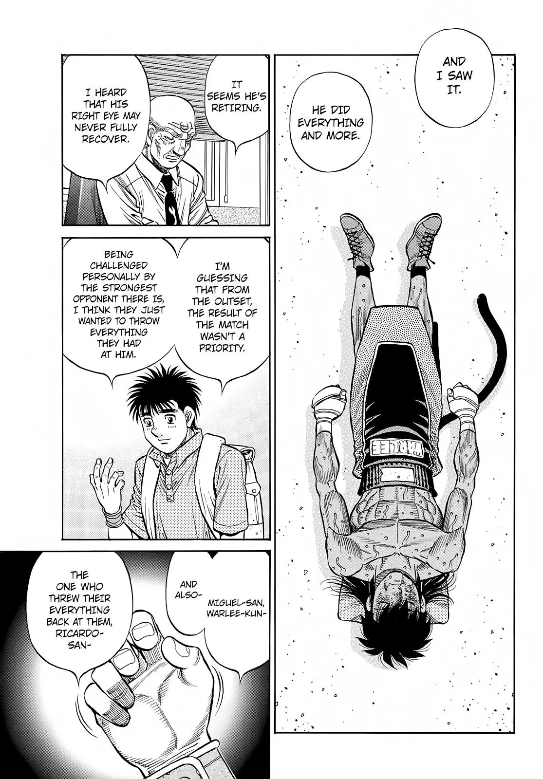 Read Hajime No Ippo - Chapter 1412 - www.hajimenoippomanga.org | Image 12