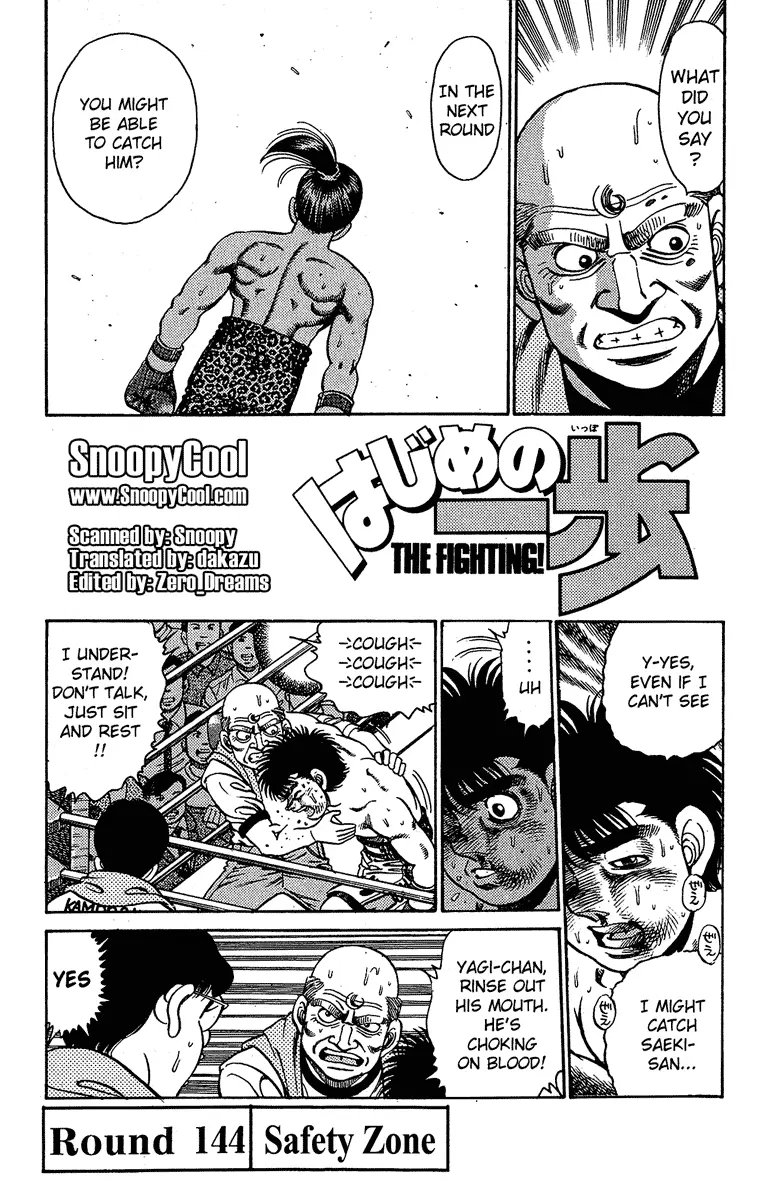 Read Hajime No Ippo - Chapter 144 - www.hajimenoippomanga.org | Image 1