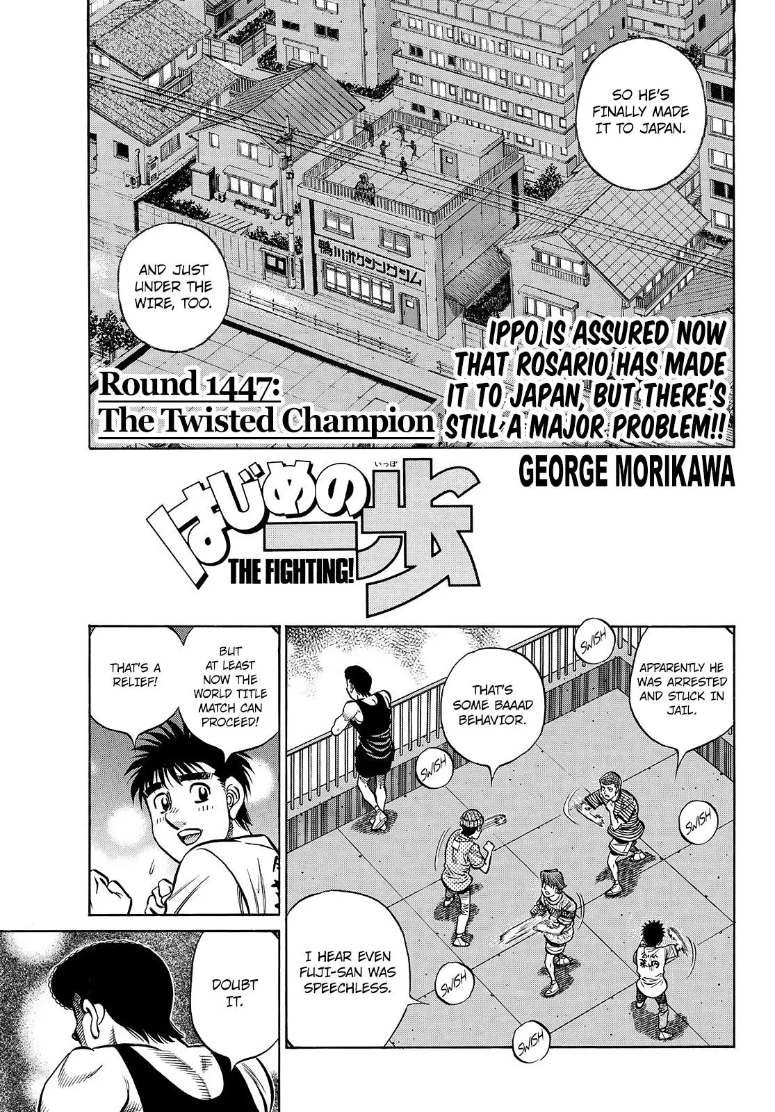 Read Hajime No Ippo - Chapter 1447 - www.hajimenoippomanga.org | Image 1