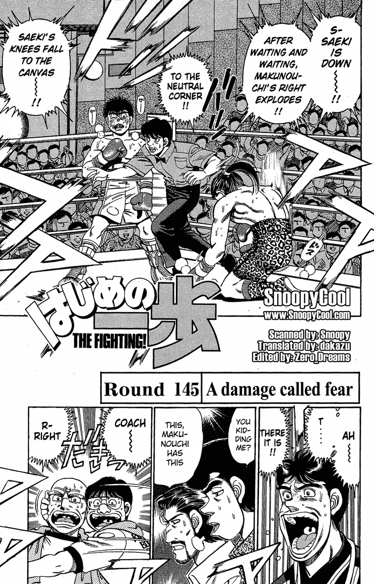 Read Hajime No Ippo - Chapter 145 - www.hajimenoippomanga.org | Image 1