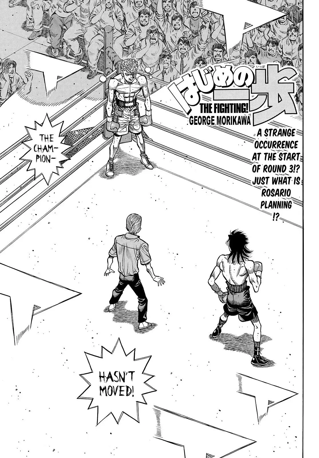 Read Hajime No Ippo - Chapter 1459 - www.hajimenoippomanga.org | Image 1