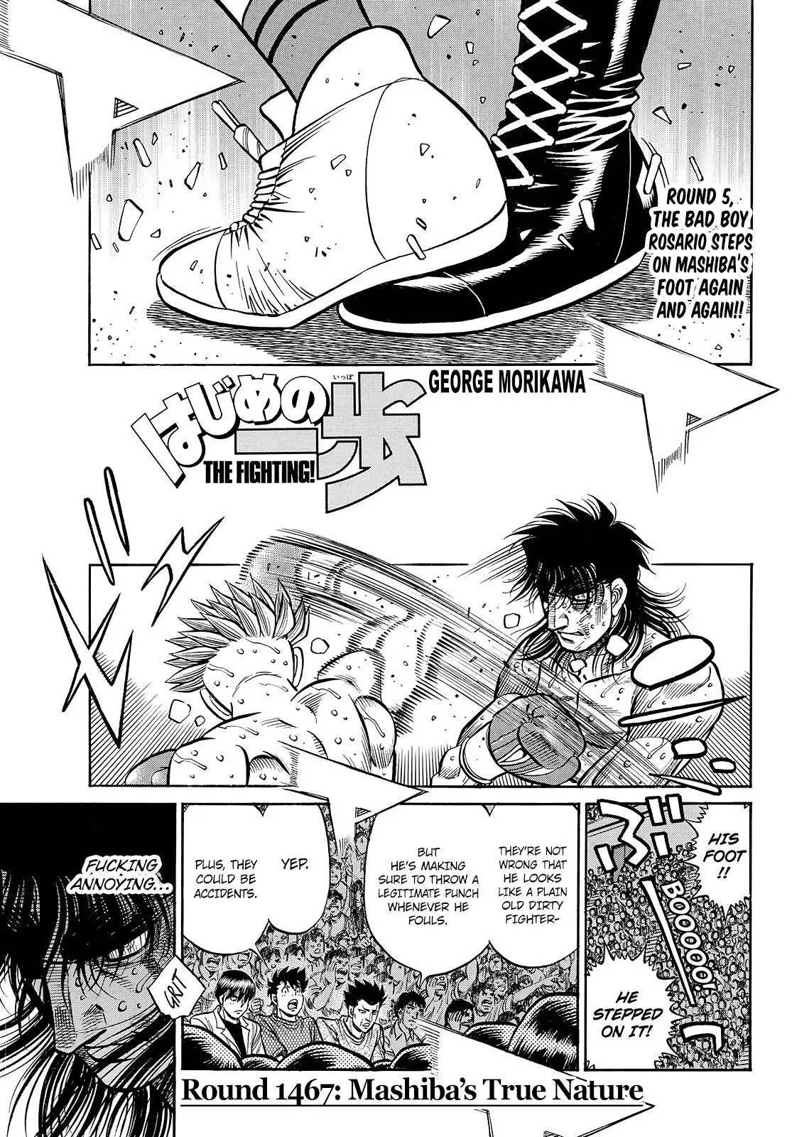 Read Hajime No Ippo - Chapter 1467 - www.hajimenoippomanga.org | Image 1