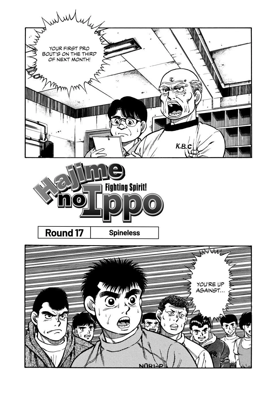 Read Hajime No Ippo - Chapter 17 - www.hajimenoippomanga.org | Image 1