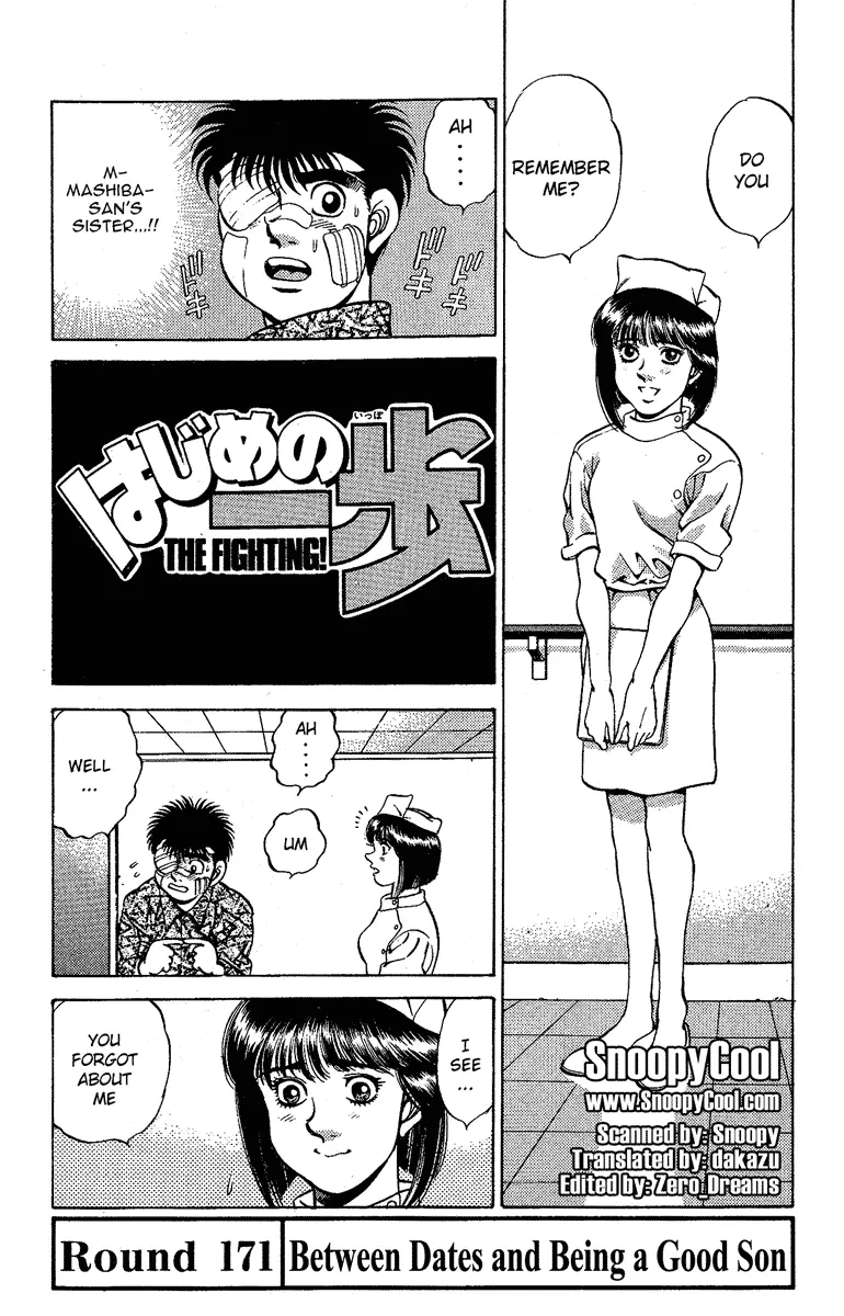 Read Hajime No Ippo - Chapter 171 - www.hajimenoippomanga.org | Image 1