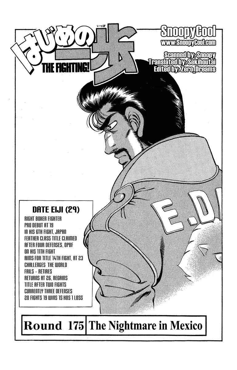 Read Hajime No Ippo - Chapter 175 - www.hajimenoippomanga.org | Image 1