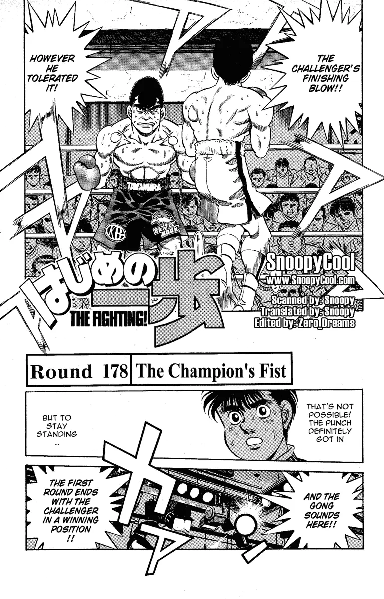 Read Hajime No Ippo - Chapter 178 - www.hajimenoippomanga.org | Image 1