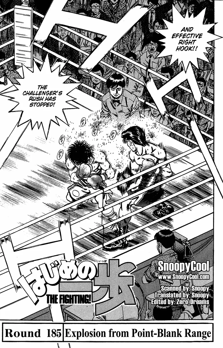 Read Hajime No Ippo - Chapter 185 - www.hajimenoippomanga.org | Image 1