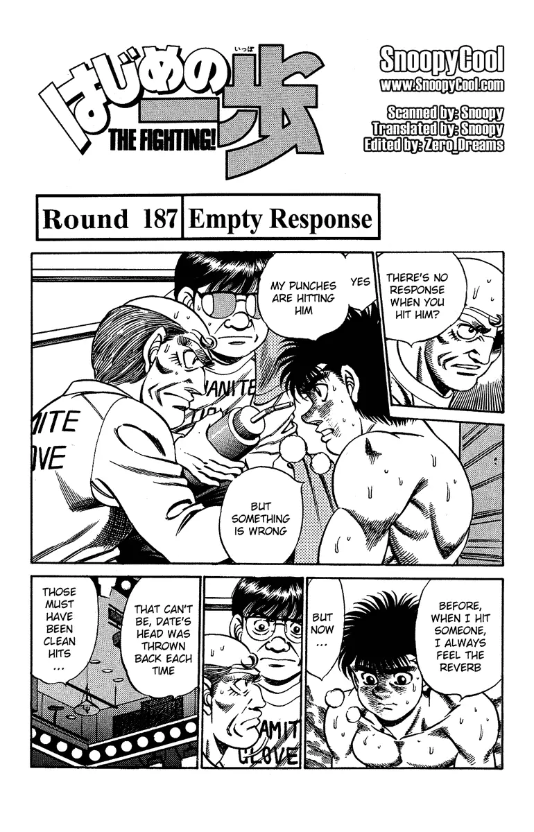 Read Hajime No Ippo - Chapter 187 - www.hajimenoippomanga.org | Image 1