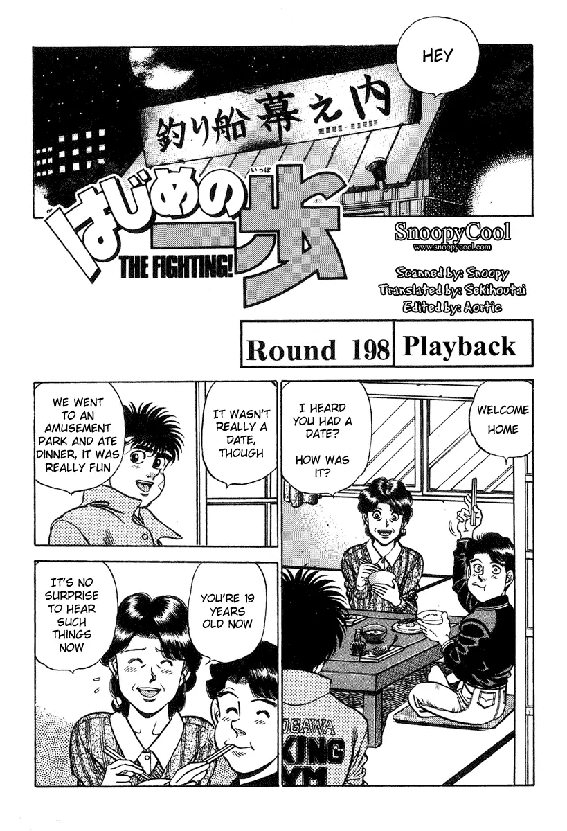 Read Hajime No Ippo - Chapter 198 - www.hajimenoippomanga.org | Image 1