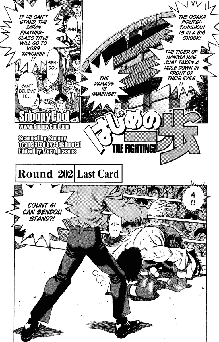 Read Hajime No Ippo - Chapter 202 - www.hajimenoippomanga.org | Image 1