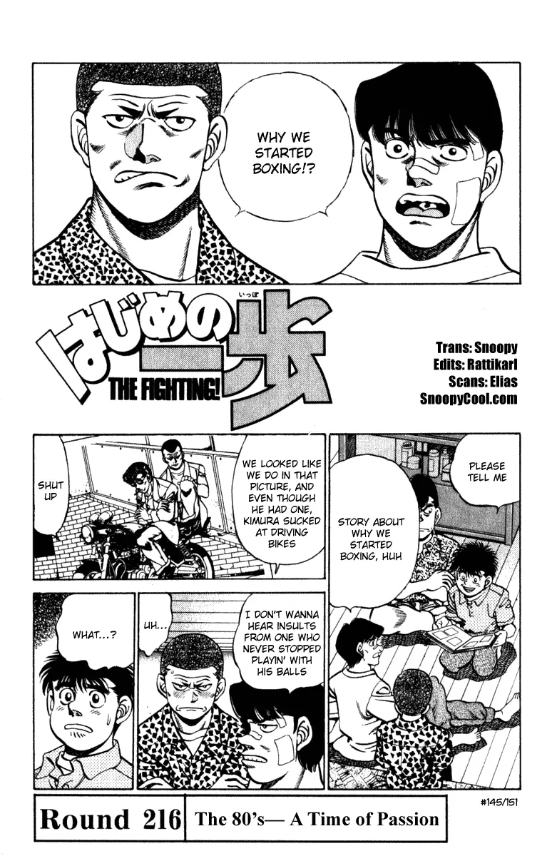 Read Hajime No Ippo - Chapter 216 - www.hajimenoippomanga.org | Image 1