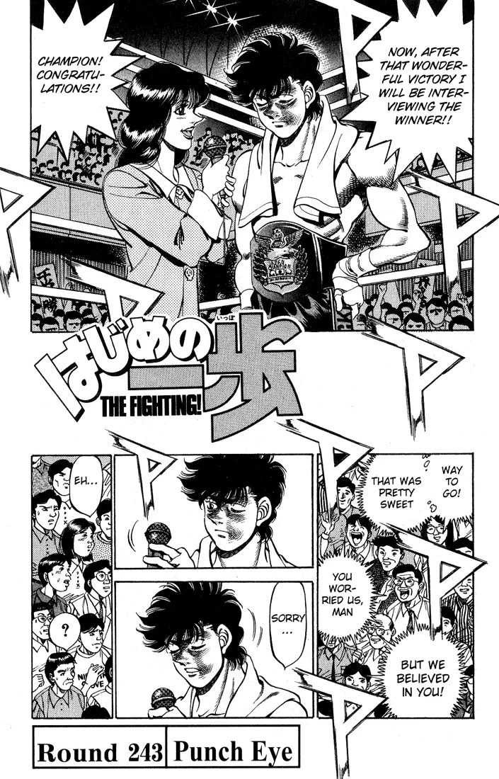 Read Hajime No Ippo - Chapter 243 - www.hajimenoippomanga.org | Image 1