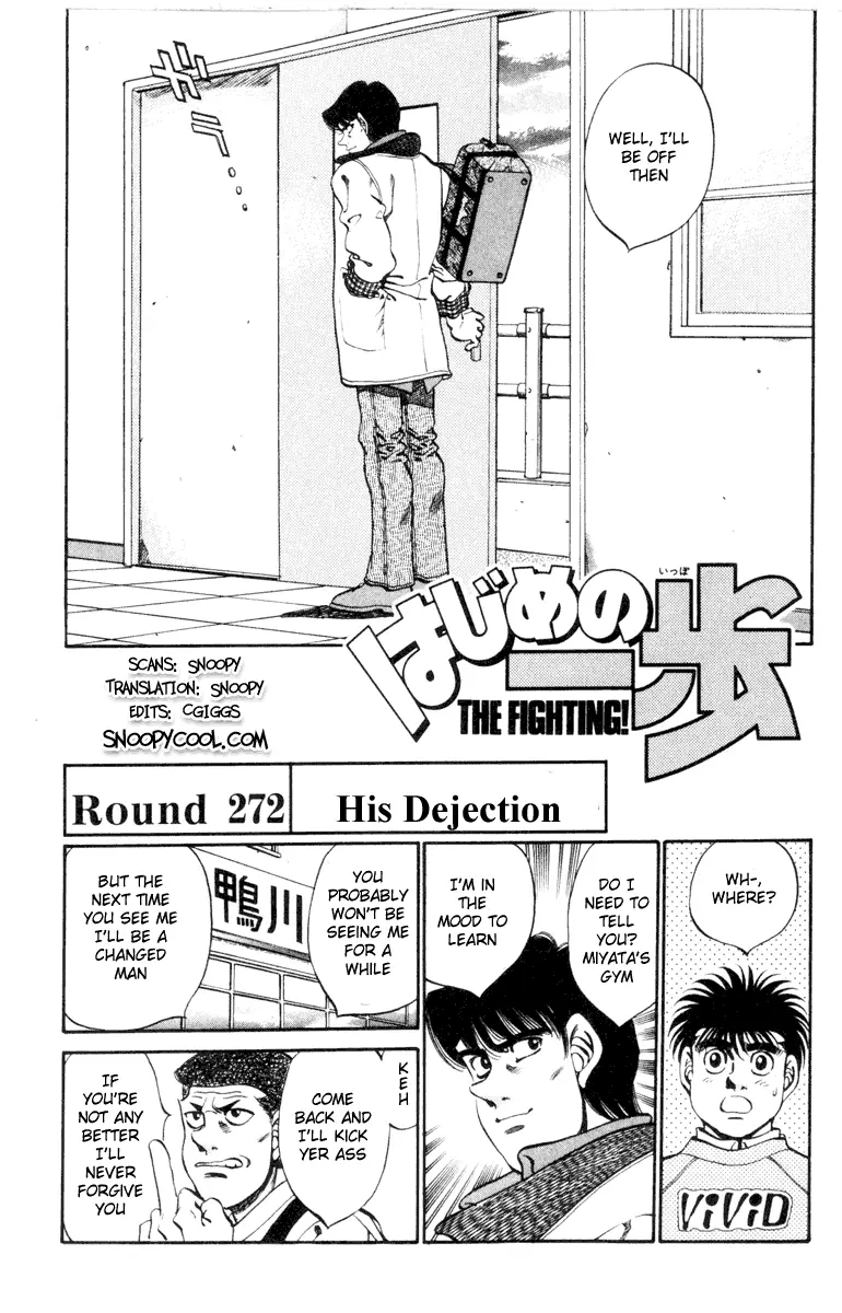 Read Hajime No Ippo - Chapter 272 - www.hajimenoippomanga.org | Image 1