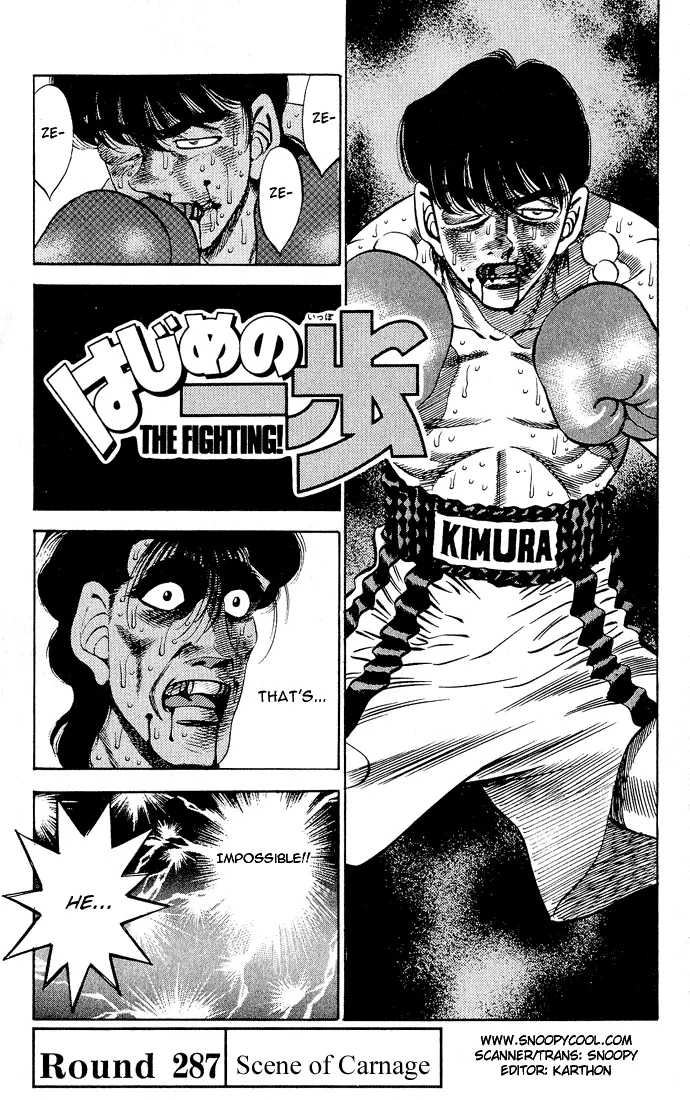 Read Hajime No Ippo - Chapter 287 - www.hajimenoippomanga.org | Image 1