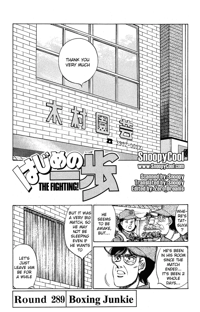 Read Hajime No Ippo - Chapter 289 - www.hajimenoippomanga.org | Image 1
