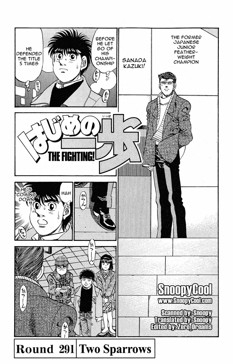 Read Hajime No Ippo - Chapter 291 - www.hajimenoippomanga.org | Image 1