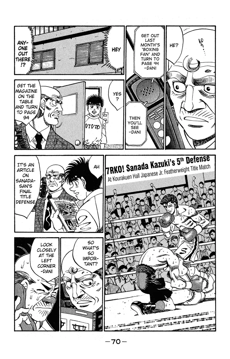 Read Hajime No Ippo - Chapter 291 - www.hajimenoippomanga.org | Image 6