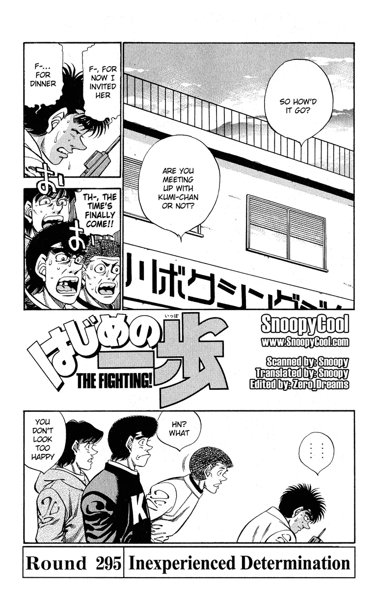 Read Hajime No Ippo - Chapter 295 - www.hajimenoippomanga.org | Image 1