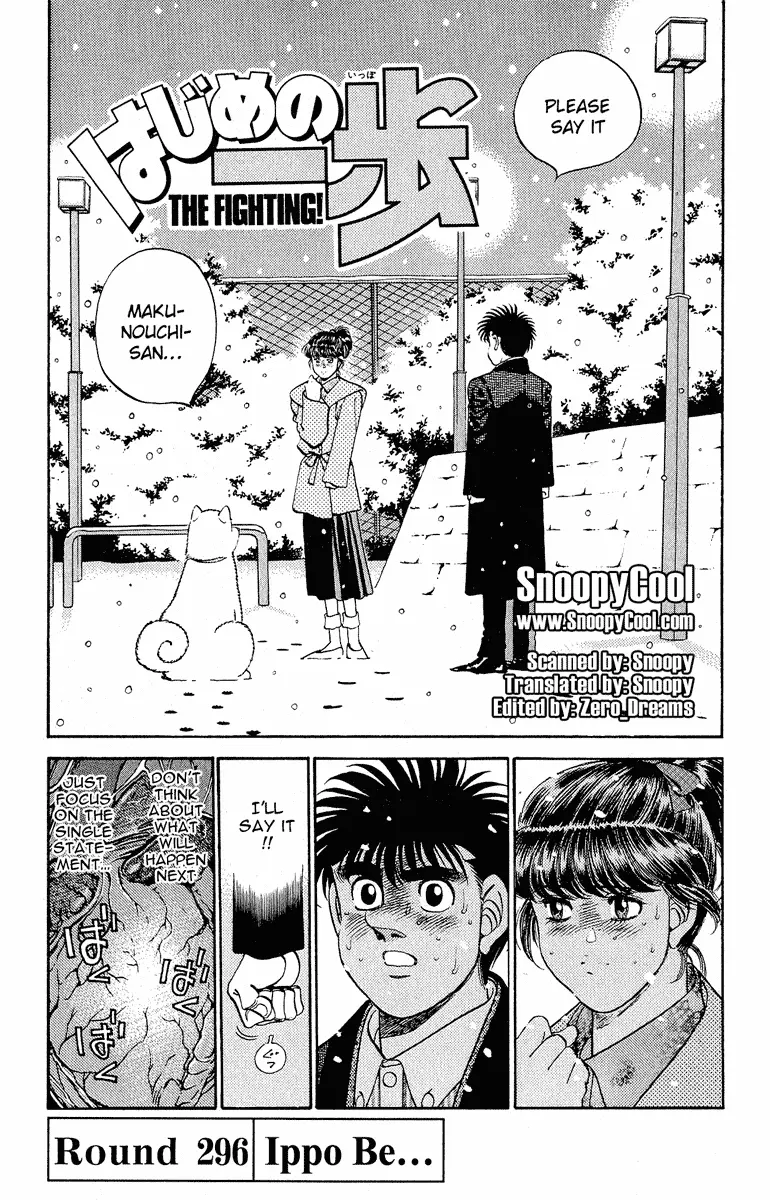 Read Hajime No Ippo - Chapter 296 - www.hajimenoippomanga.org | Image 1