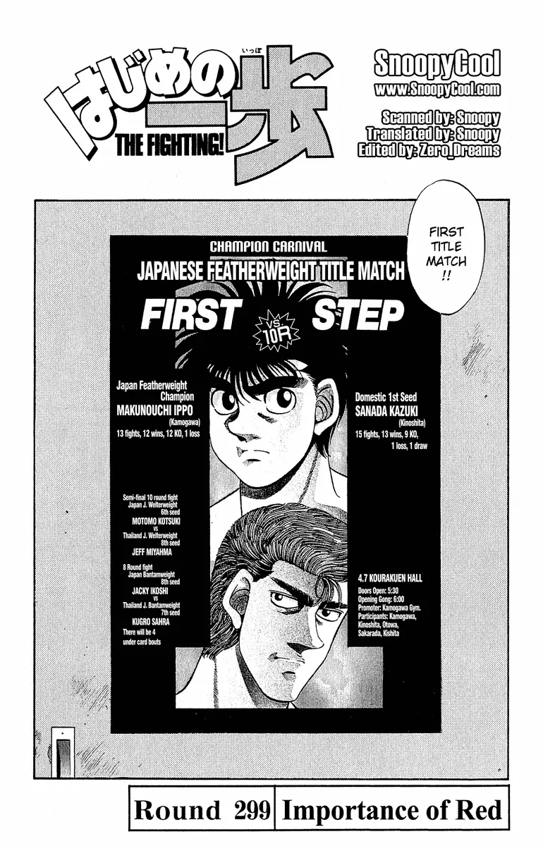 Read Hajime No Ippo - Chapter 299 - www.hajimenoippomanga.org | Image 2