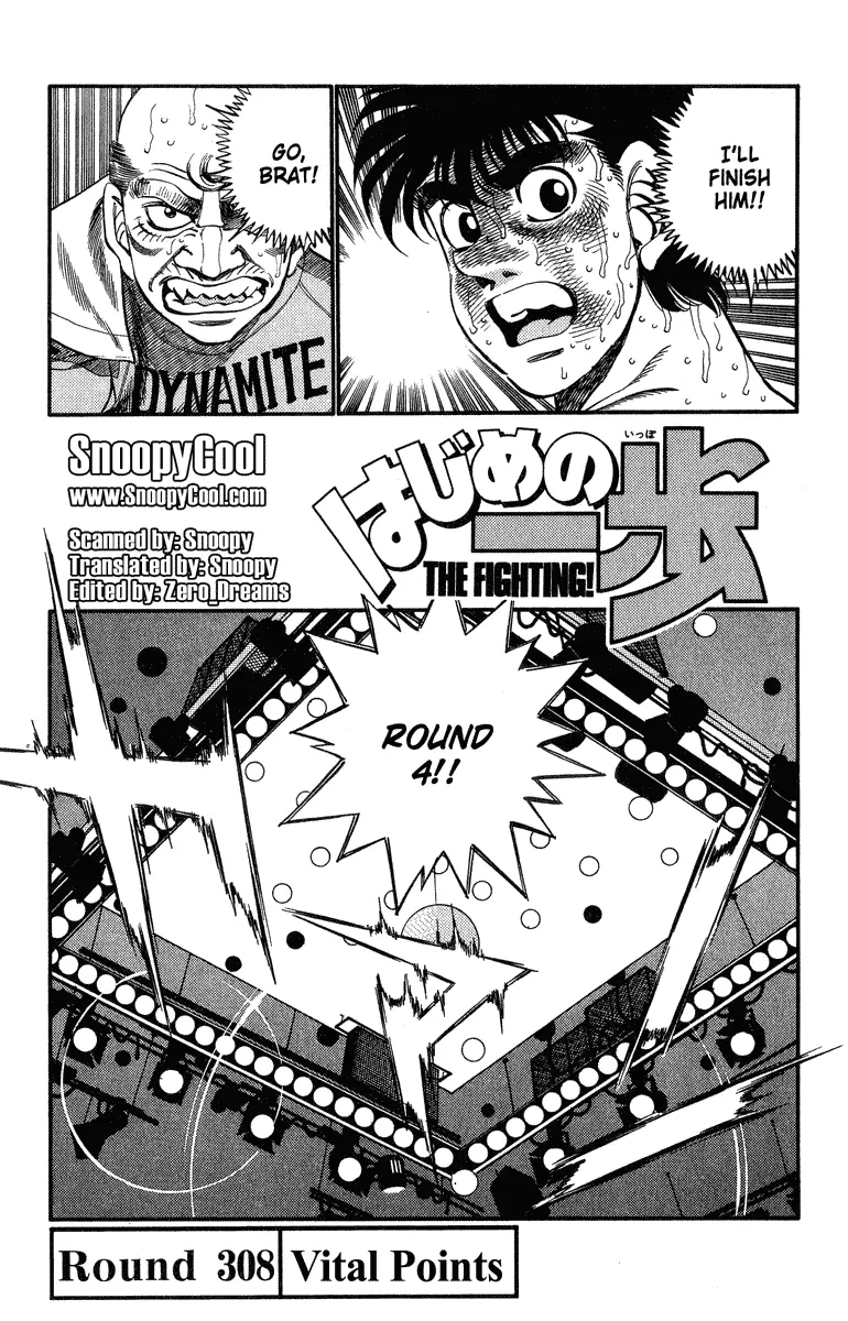 Read Hajime No Ippo - Chapter 308 - www.hajimenoippomanga.org | Image 1