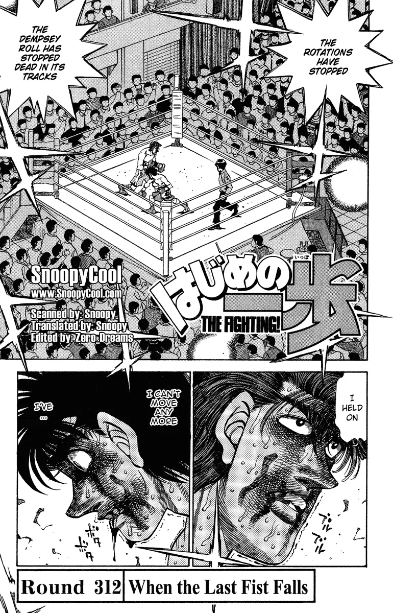 Read Hajime No Ippo - Chapter 312 - www.hajimenoippomanga.org | Image 1