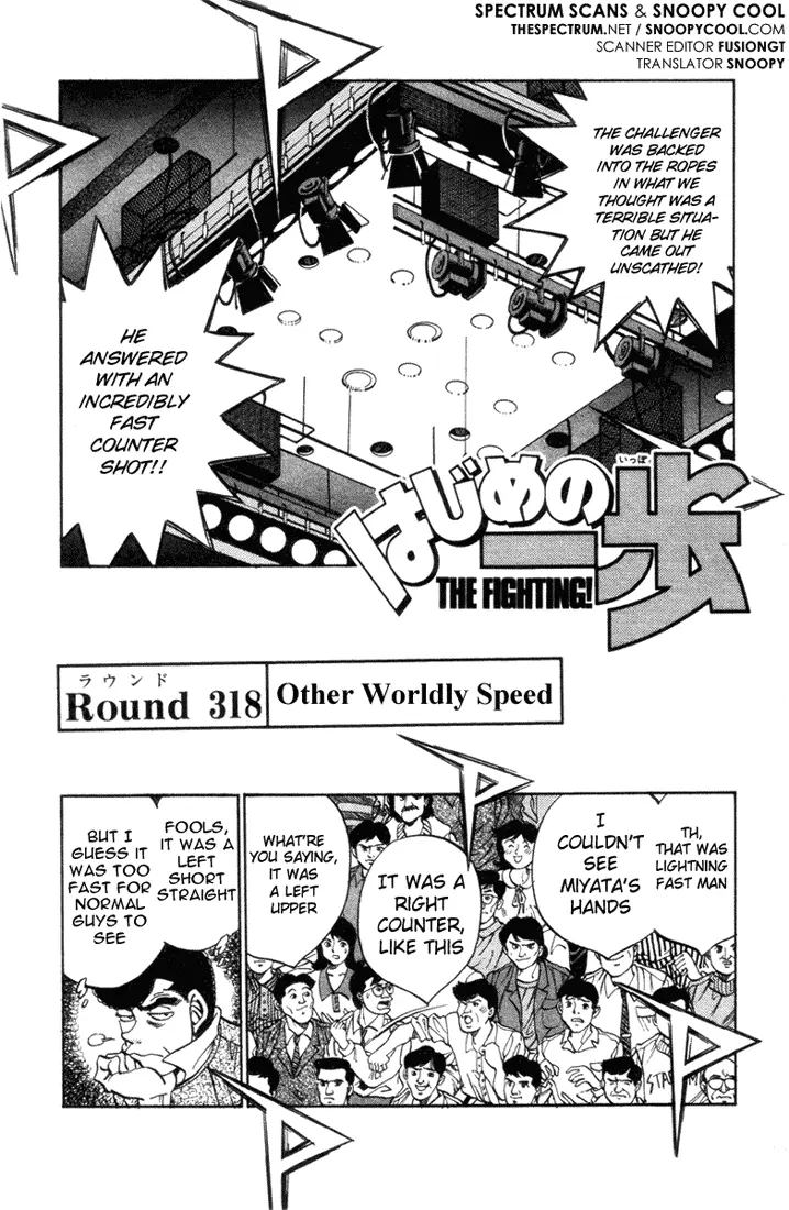 Read Hajime No Ippo - Chapter 318 - www.hajimenoippomanga.org | Image 1