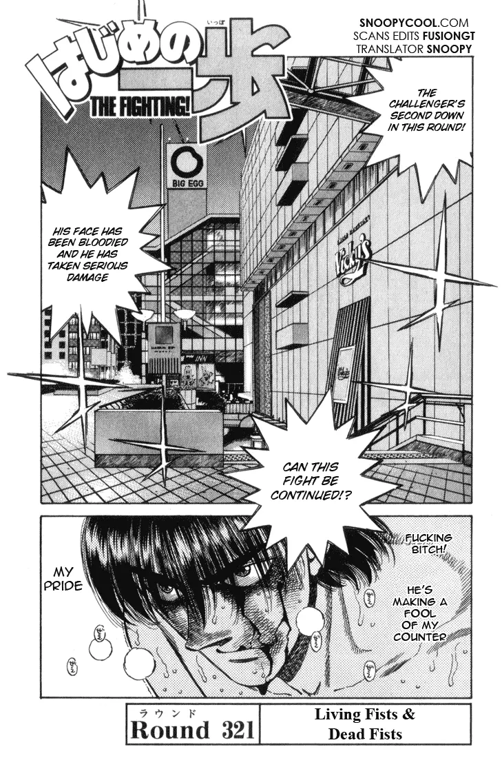 Read Hajime No Ippo - Chapter 321 - www.hajimenoippomanga.org | Image 1
