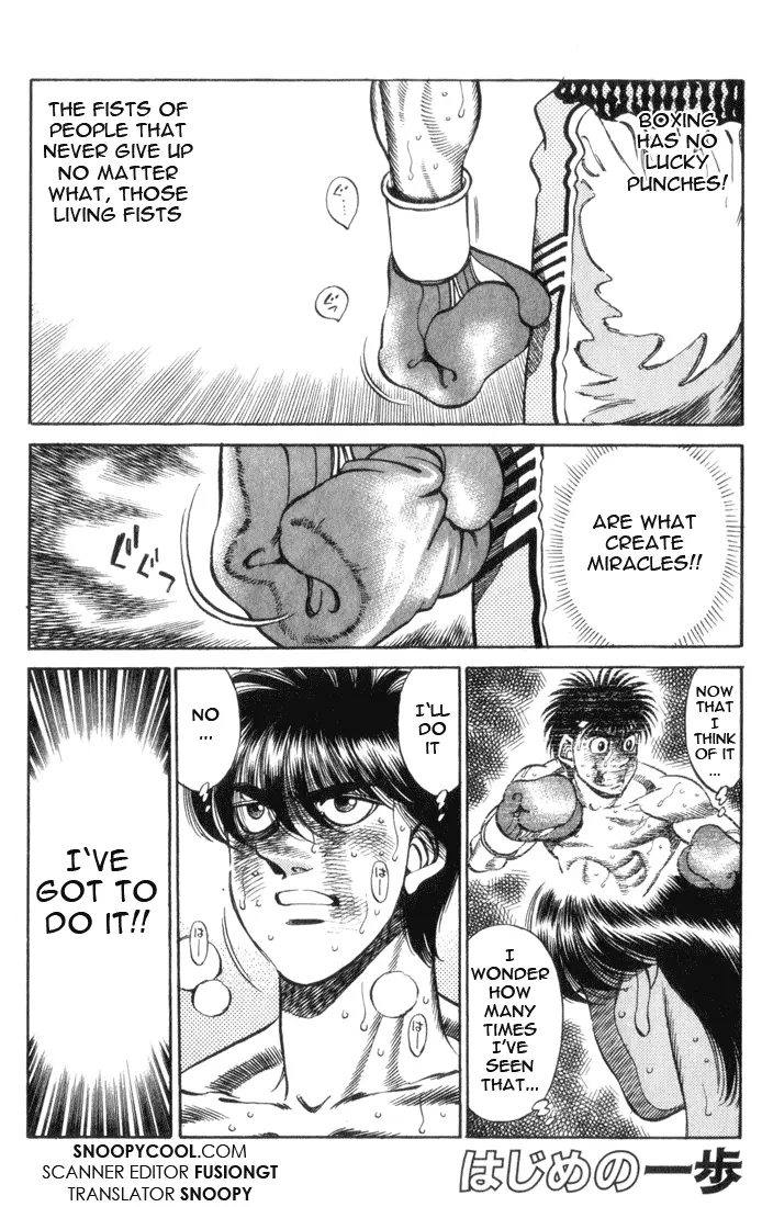 Read Hajime No Ippo - Chapter 322 - www.hajimenoippomanga.org | Image 1