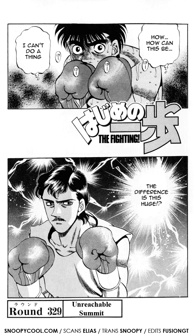 Read Hajime No Ippo - Chapter 329 - www.hajimenoippomanga.org | Image 1